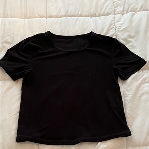 Classic Black Women's Athletic Top